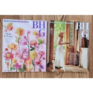 Better Homes & Garden Magazine BHG Lifestyle Jan/Feb & Sept. 2024 Lot of 2